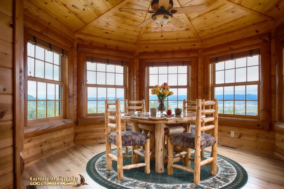 Elegant Meeting Spaces by Golden Eagle Log & Timber Homes - Photo 52