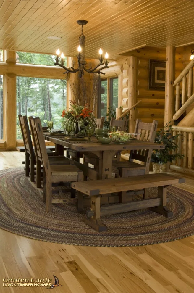Elegant Meeting Spaces by Golden Eagle Log & Timber Homes - Photo 78