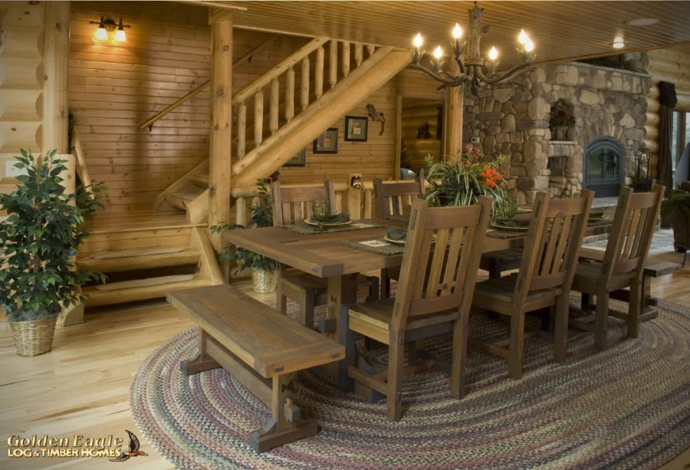 Elegant Meeting Spaces by Golden Eagle Log & Timber Homes - Photo 107
