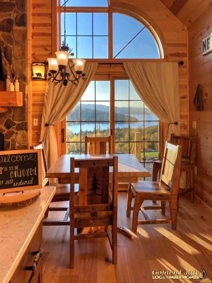 Elegant Meeting Spaces by Golden Eagle Log & Timber Homes - Photo 210
