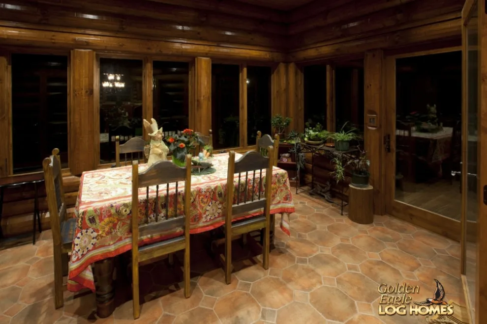 Elegant Meeting Spaces by Golden Eagle Log & Timber Homes - Photo 167