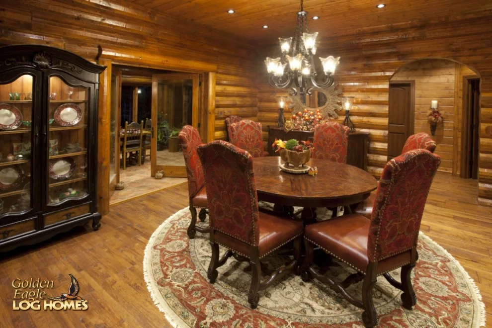 Elegant Meeting Spaces by Golden Eagle Log & Timber Homes - Photo 146