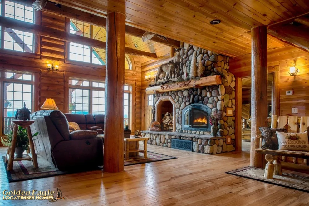 Elegant Meeting Spaces by Golden Eagle Log & Timber Homes - Photo 13