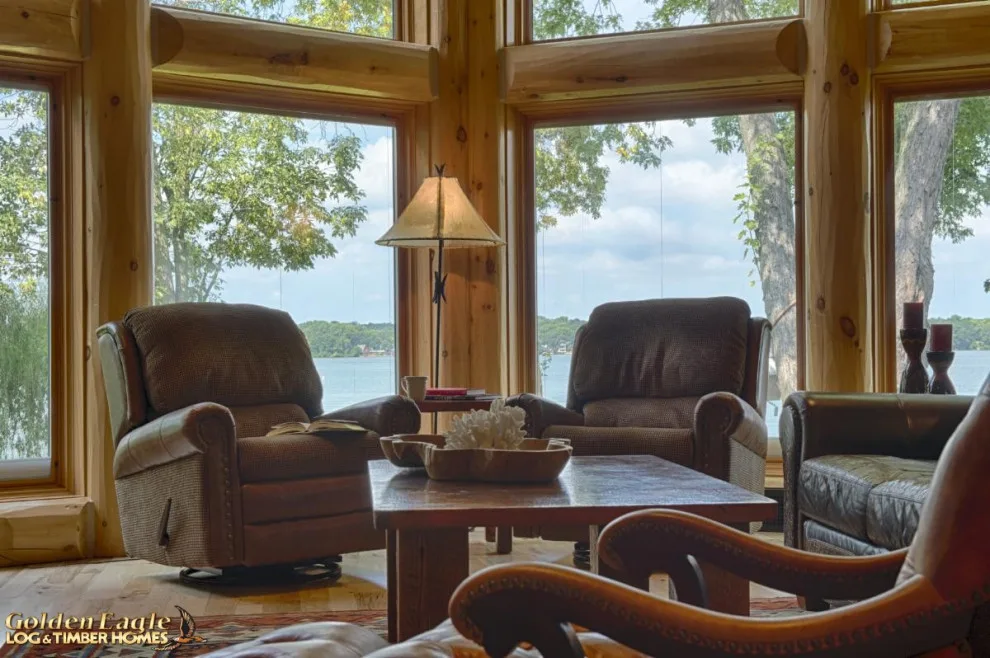 Elegant Meeting Spaces by Golden Eagle Log & Timber Homes - Photo 11