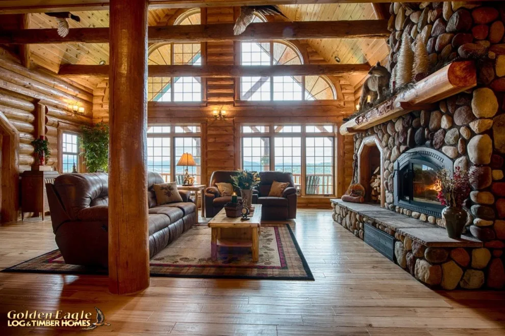 Elegant Meeting Spaces by Golden Eagle Log & Timber Homes - Photo 72