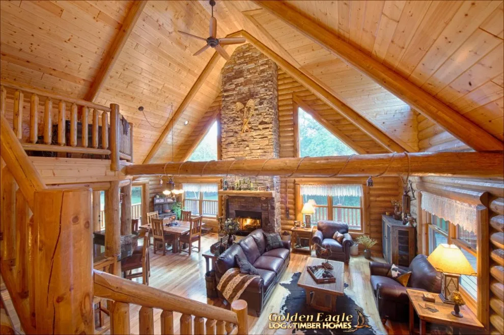 Elegant Meeting Spaces by Golden Eagle Log & Timber Homes - Photo 243