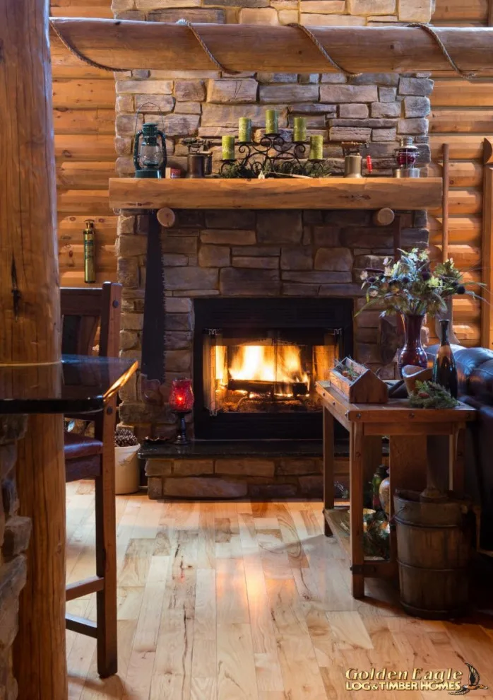 Elegant Meeting Spaces by Golden Eagle Log & Timber Homes - Photo 87