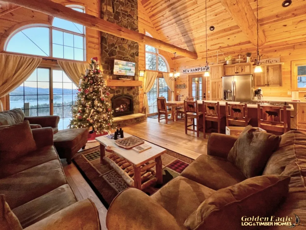 Elegant Meeting Spaces by Golden Eagle Log & Timber Homes - Photo 189
