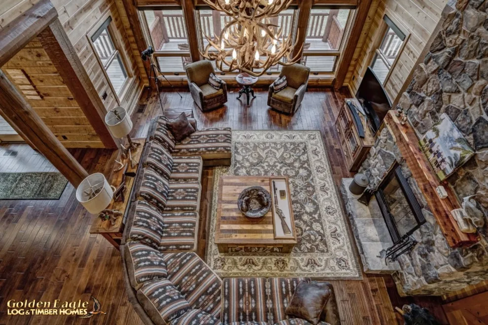 Elegant Meeting Spaces by Golden Eagle Log & Timber Homes - Photo 173