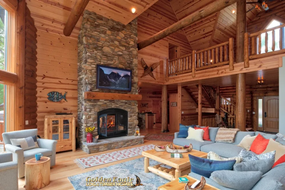 Elegant Meeting Spaces by Golden Eagle Log & Timber Homes - Photo 109