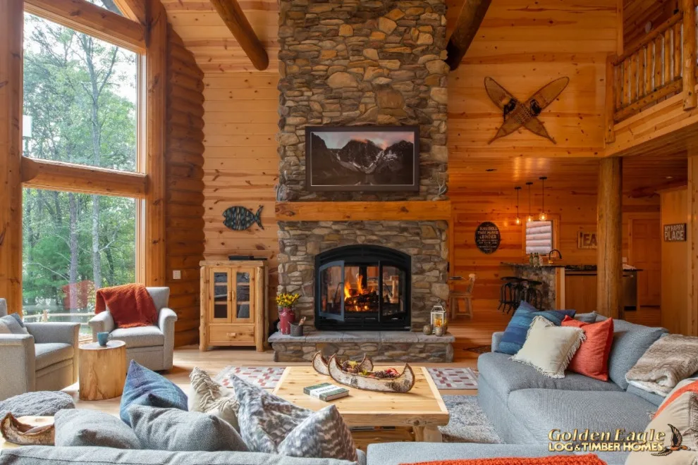 Elegant Meeting Spaces by Golden Eagle Log & Timber Homes - Photo 108