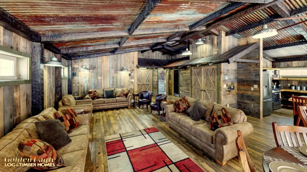 Elegant Meeting Spaces by Golden Eagle Log & Timber Homes - Photo 85