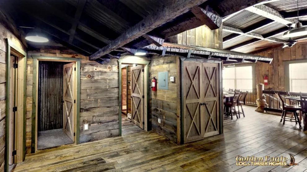 Elegant Meeting Spaces by Golden Eagle Log & Timber Homes - Photo 140