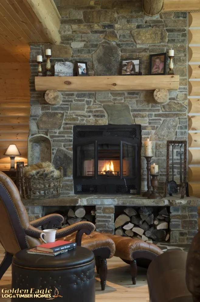 Elegant Meeting Spaces by Golden Eagle Log & Timber Homes - Photo 37