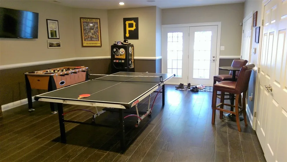 Athletic-Inspired Basement Renovation Olney MD by Evergreen Building Group, LLC. - Photo 5