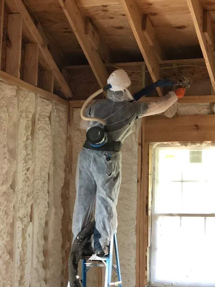 Foam Spray Insulation by Newton Log Homes Construction - Photo 21