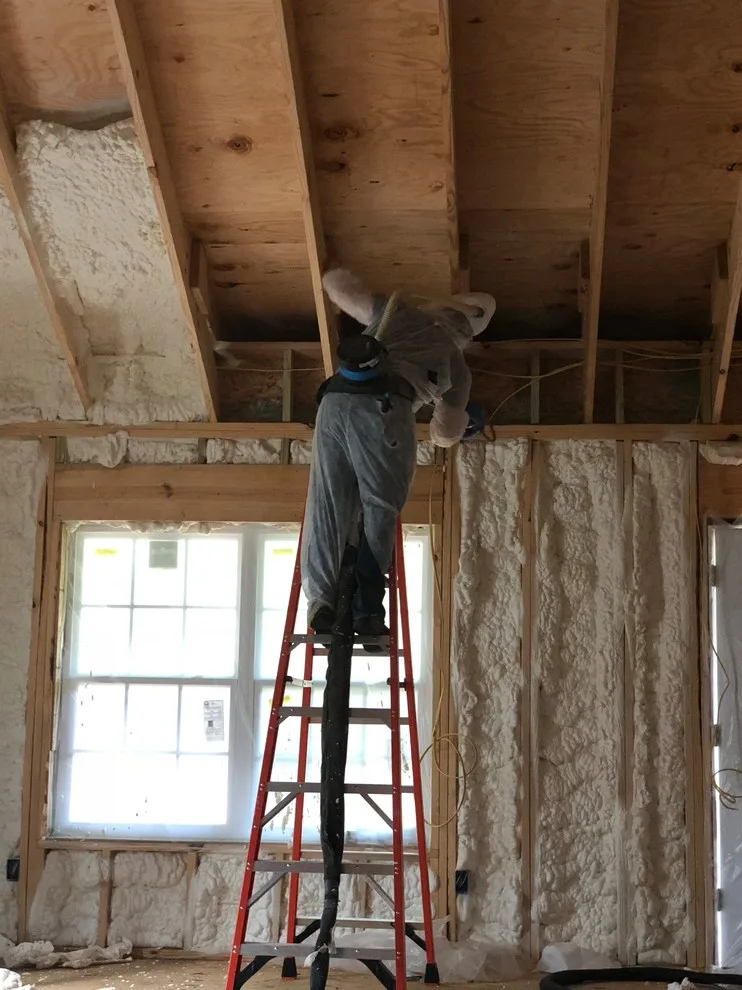 Foam Spray Insulation by Newton Log Homes Construction - Photo 7