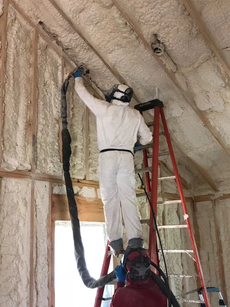 Foam Spray Insulation by Newton Log Homes Construction - Photo 13