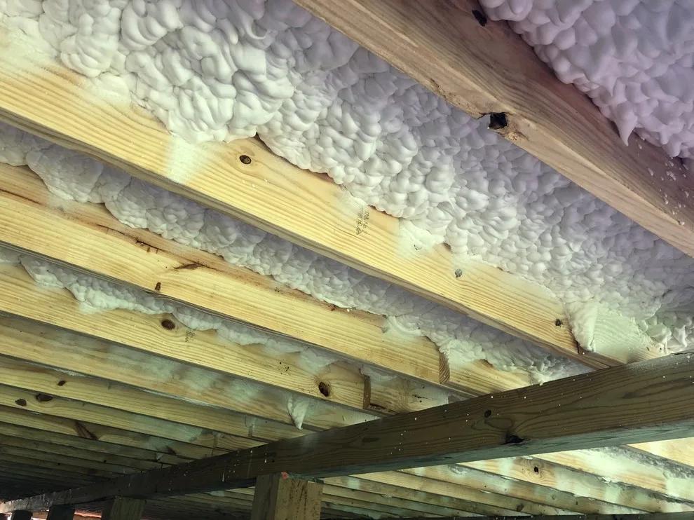 Foam Spray Insulation by Newton Log Homes Construction - Photo 5