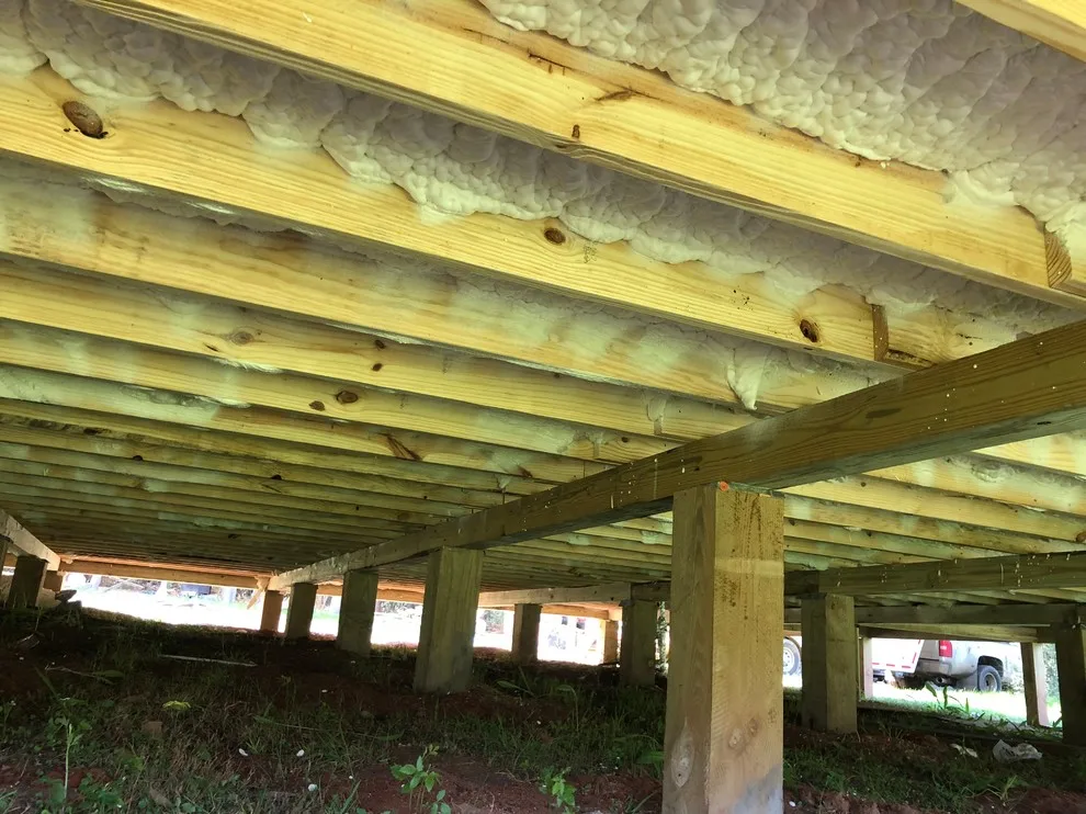 Foam Spray Insulation by Newton Log Homes Construction - Photo 17