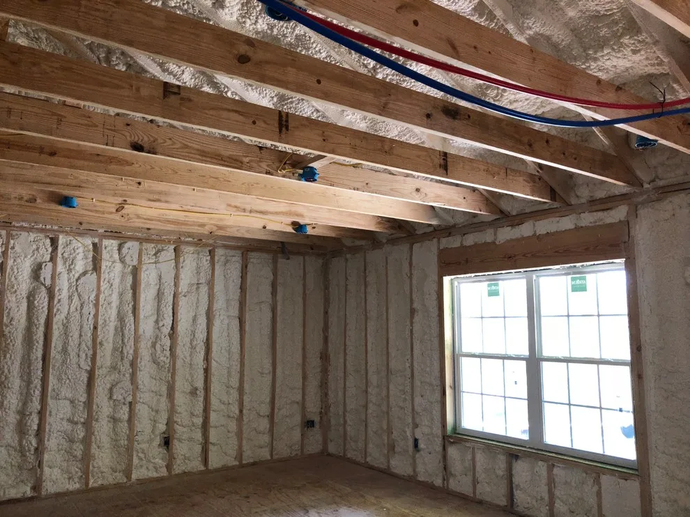 Foam Spray Insulation by Newton Log Homes Construction - Photo 10