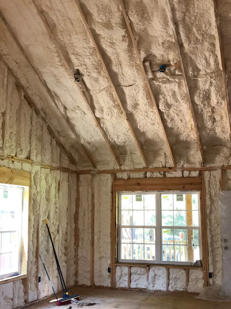 Foam Spray Insulation by Newton Log Homes Construction - Photo 11