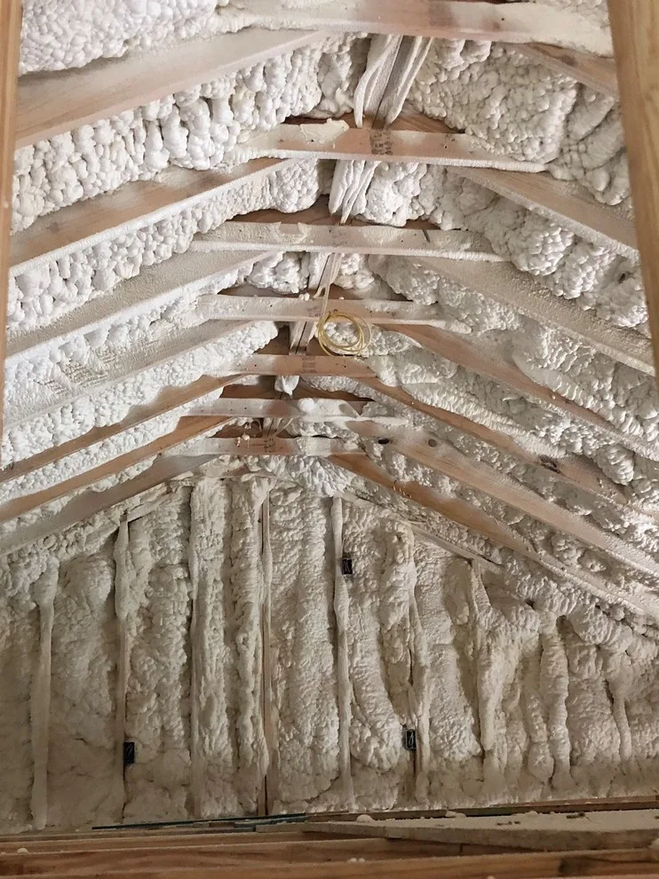 Foam Spray Insulation by Newton Log Homes Construction - Photo 8