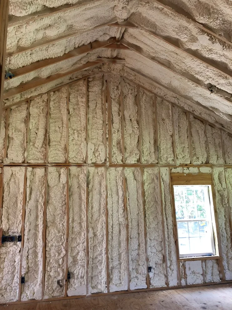 Foam Spray Insulation by Newton Log Homes Construction - Photo 14
