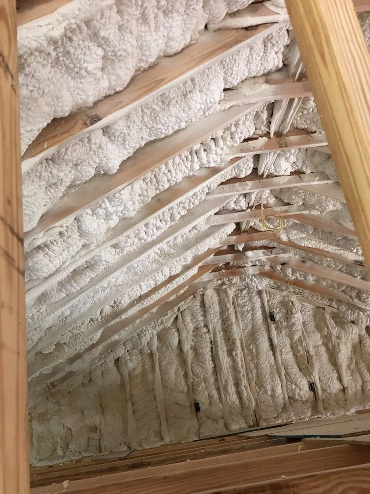Foam Spray Insulation by Newton Log Homes Construction - Photo 2