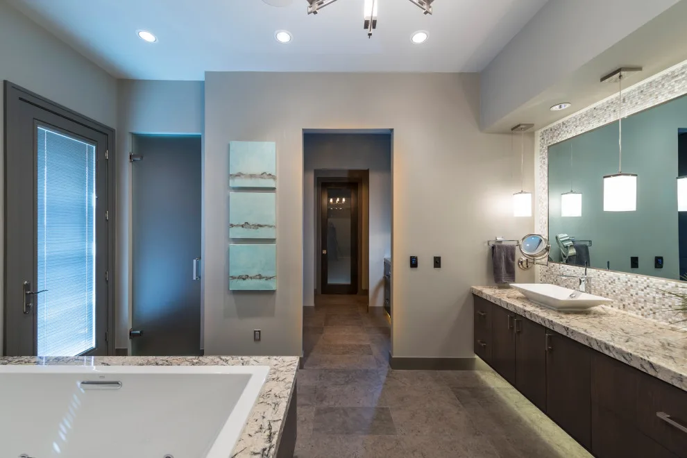 Contemporary Mediterranean Custom Residence by Bloomfield Custom Homes - Photo 41