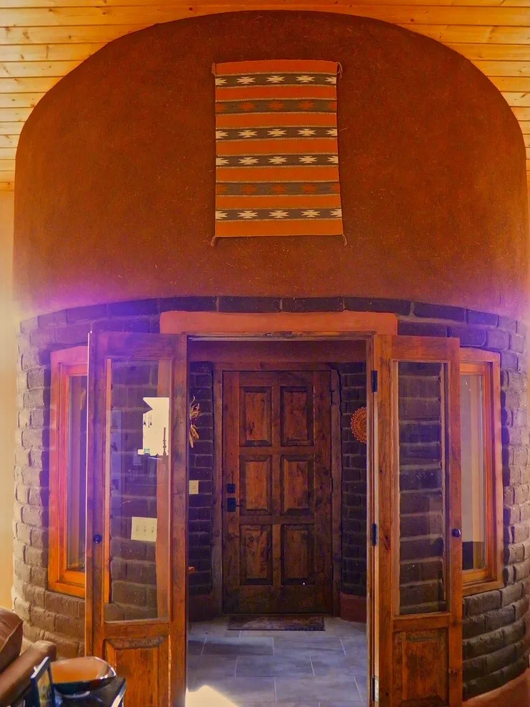 Taos Straw Bale Home by The Salamander Company LLC. - Photo 2