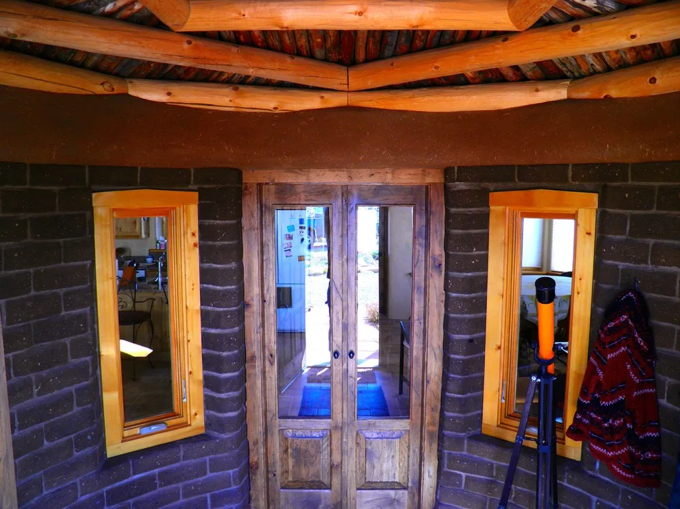 Taos Straw Bale Home by The Salamander Company LLC. - Photo 10