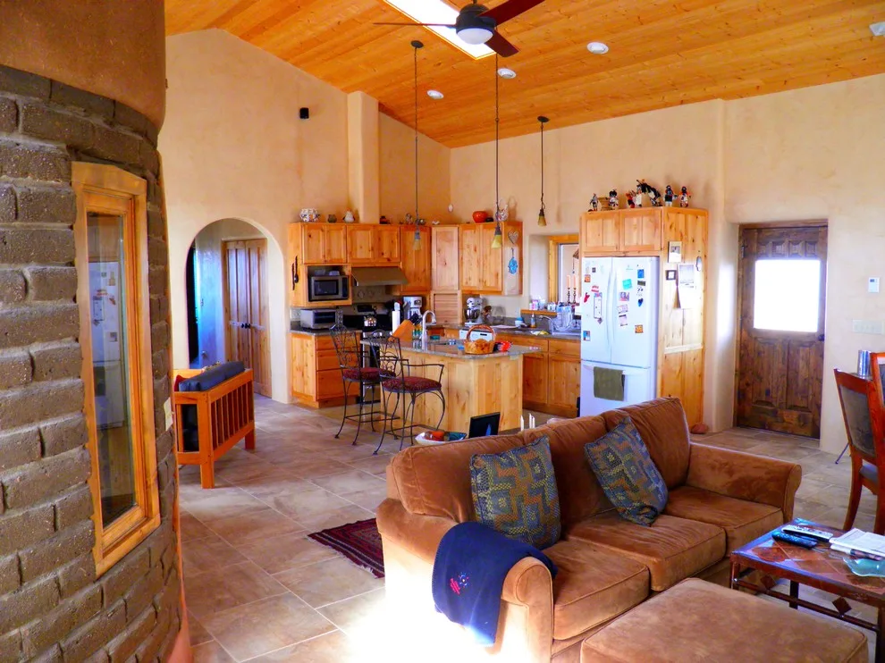 Taos Straw Bale Home by The Salamander Company LLC. - Photo 5