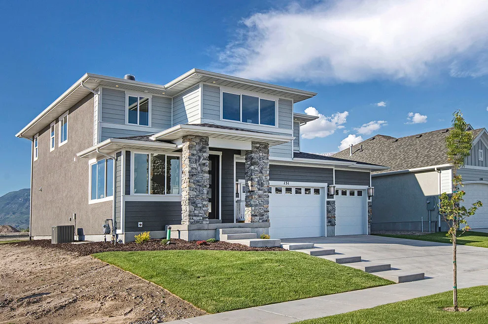 Vineyard Model Garden - Cortina Plan - Vineyard, UT by Candlelight Homes - Photo 45