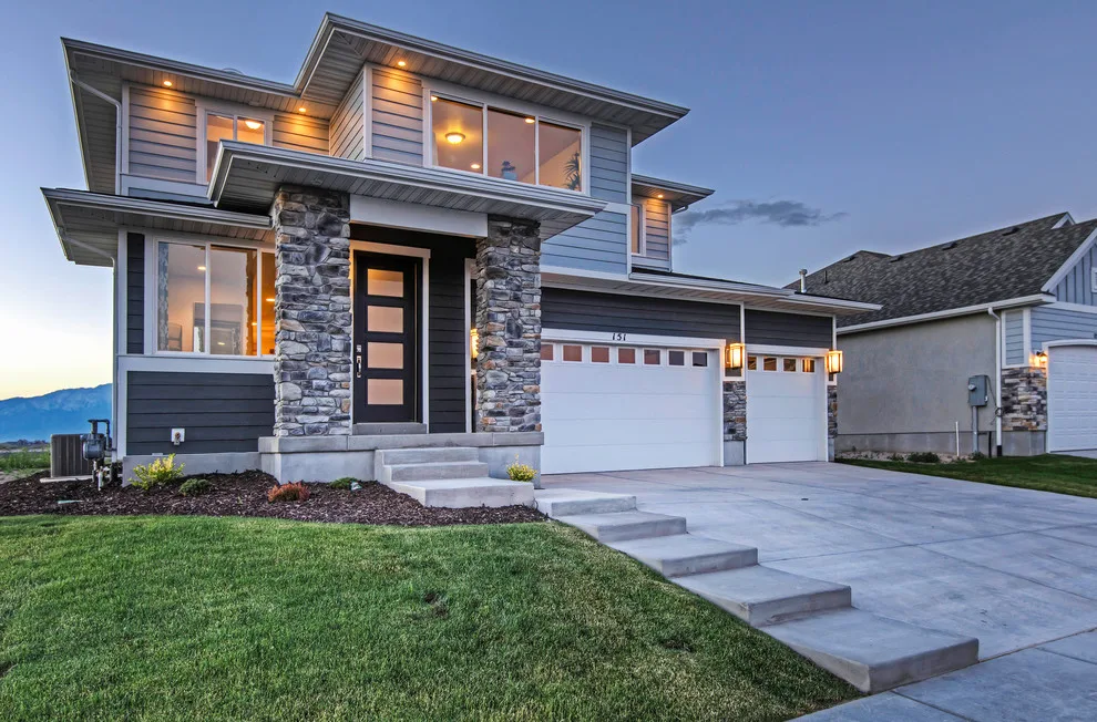 Vineyard Model Garden - Cortina Plan - Vineyard, UT by Candlelight Homes - Photo 9