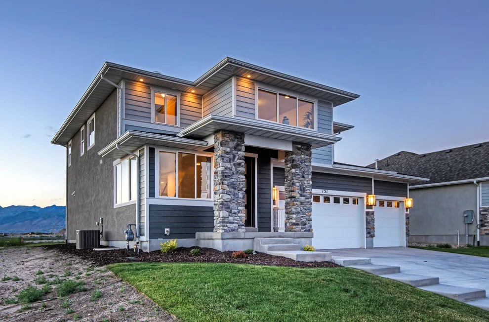 Vineyard Model Garden - Cortina Plan - Vineyard, UT by Candlelight Homes - Photo 12
