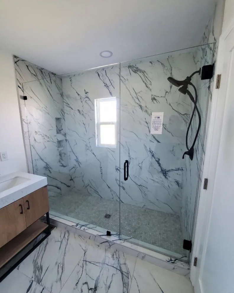 Large Format Tile for Master Shower 24x24 by Dprocustoms LLC - Photo 2