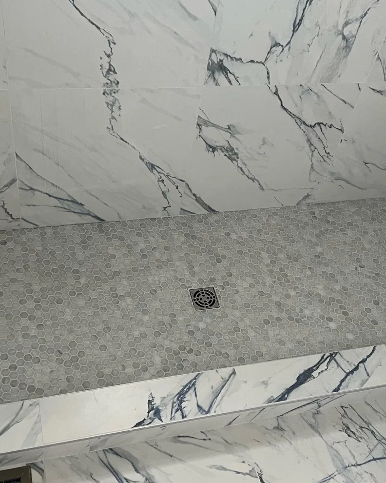 Large Format Tile for Master Shower 24x24 by Dprocustoms LLC - Photo 3