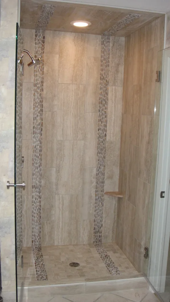 Showers: The Transformation by Heinrichs Custom Tile And Stone - Photo 10