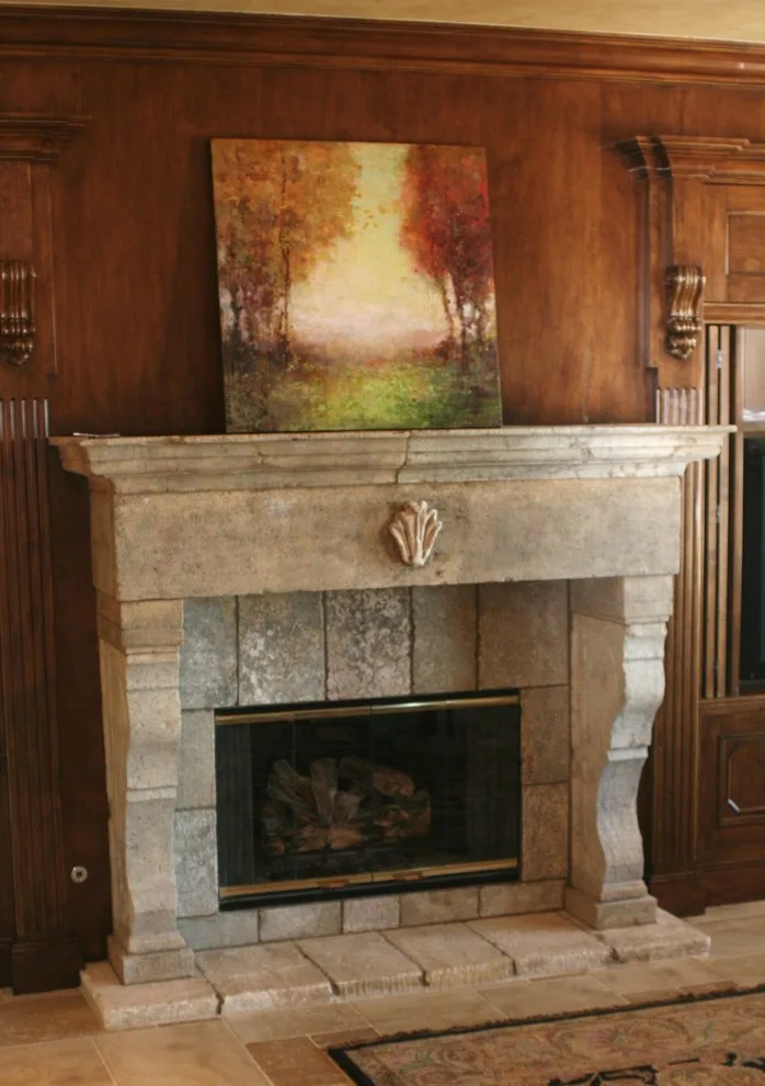 Mounted Stone Fireplace Mantels by Neolithic Materials - Photo 17