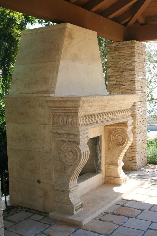 Mounted Stone Fireplace Mantels by Neolithic Materials - Photo 27