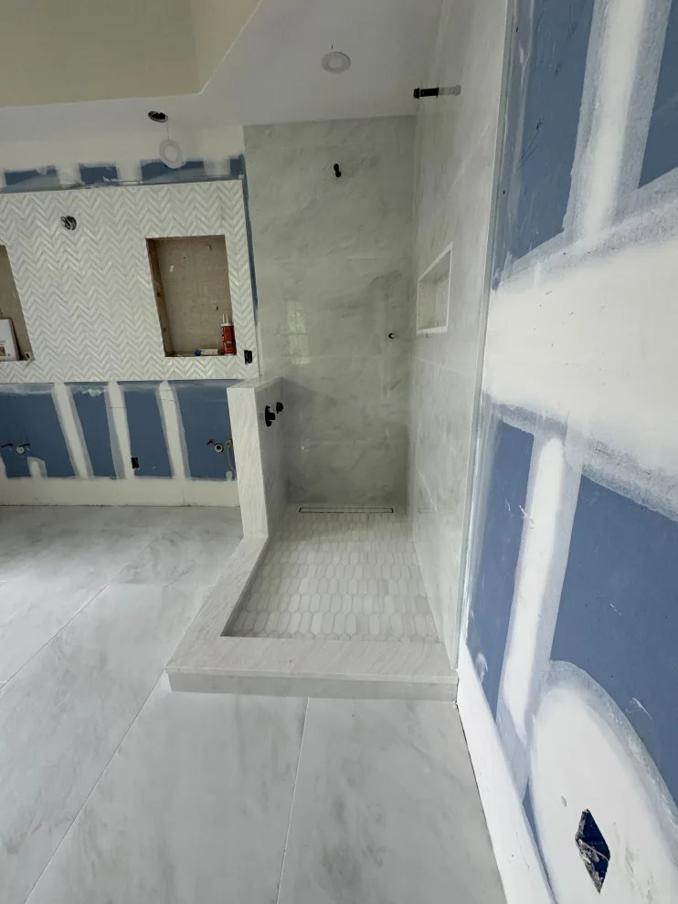 Restroom by DBA D Lopez Tile And Marble Works - Photo 40