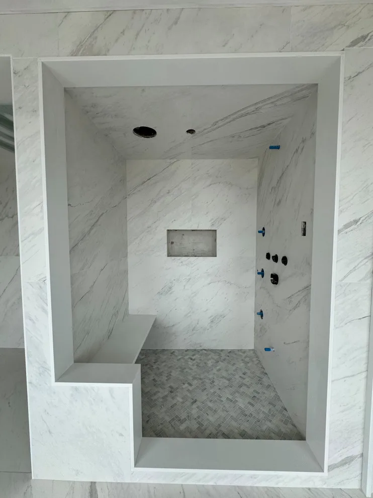 Restroom by DBA D Lopez Tile And Marble Works - Photo 44