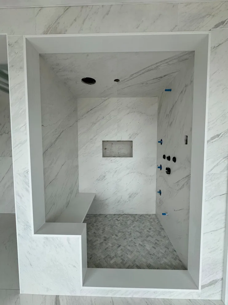 Restroom by DBA D Lopez Tile And Marble Works - Photo 36