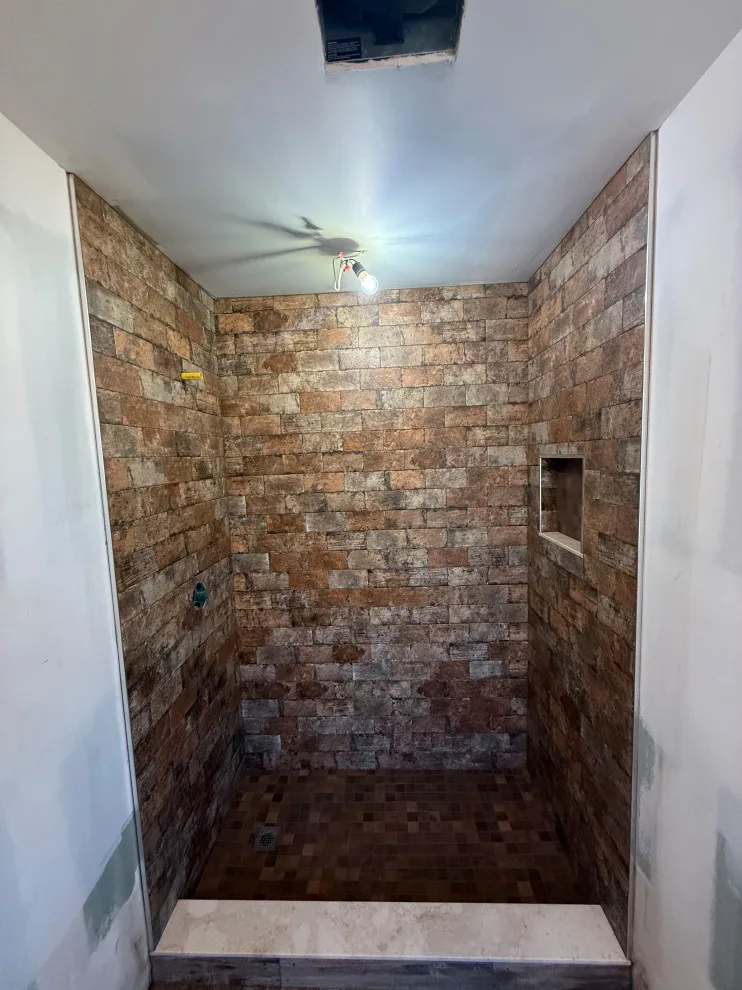 Restroom by DBA D Lopez Tile And Marble Works - Photo 23