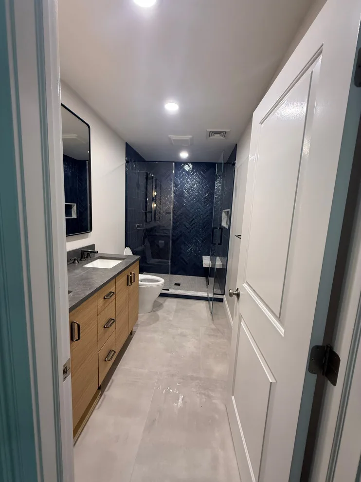 Restroom by DBA D Lopez Tile And Marble Works - Photo 39