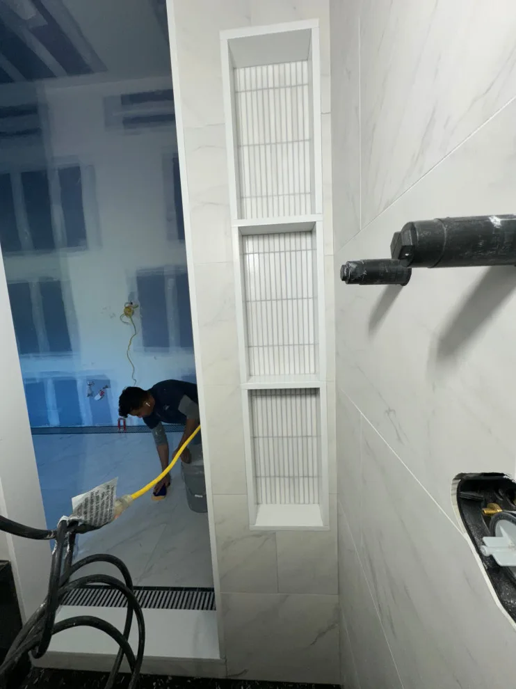 Restroom by DBA D Lopez Tile And Marble Works - Photo 3