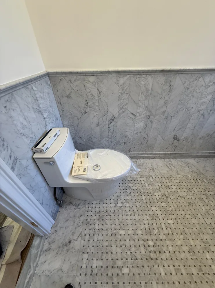 Restroom by DBA D Lopez Tile And Marble Works - Photo 15
