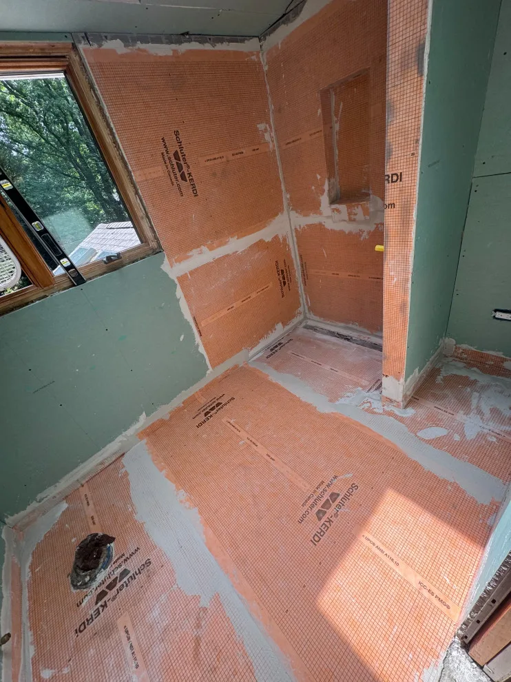 Restroom by DBA D Lopez Tile And Marble Works - Photo 28