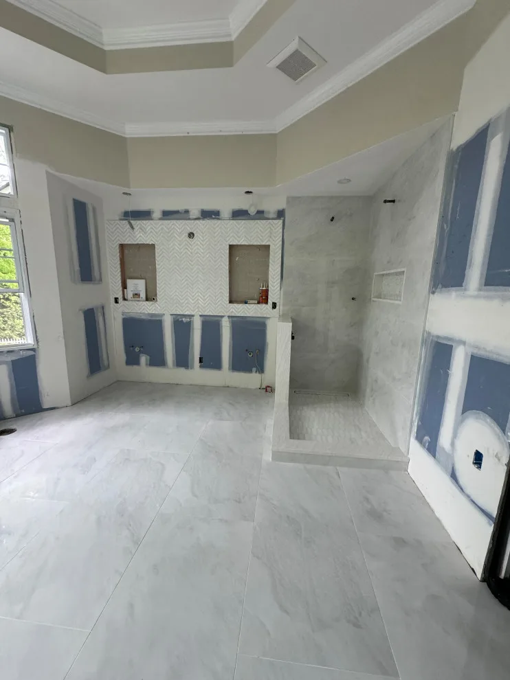 Restroom by DBA D Lopez Tile And Marble Works - Photo 18
